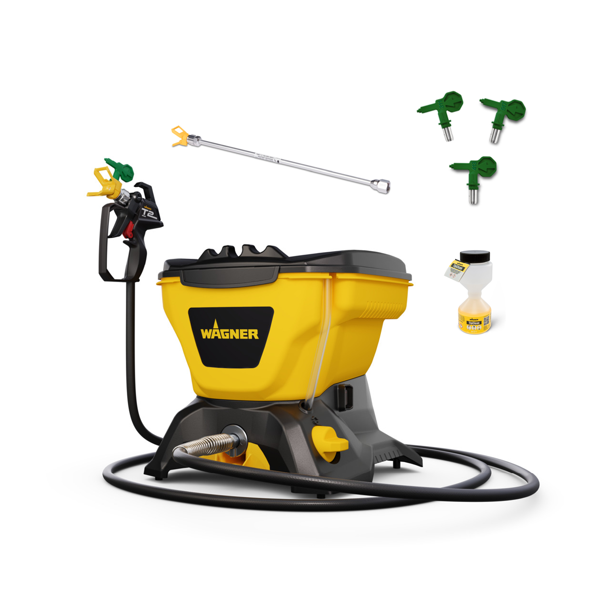 Wagner Airless Sprayer Control 150 M + prolunga per ugello 25cm + TipClean
