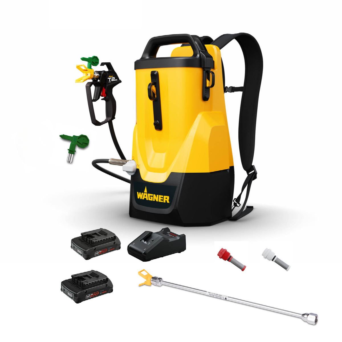 Airless Control Pro 300 Move 18V Kit + Akku + Düsenverlängerung 25cm + Düse 517